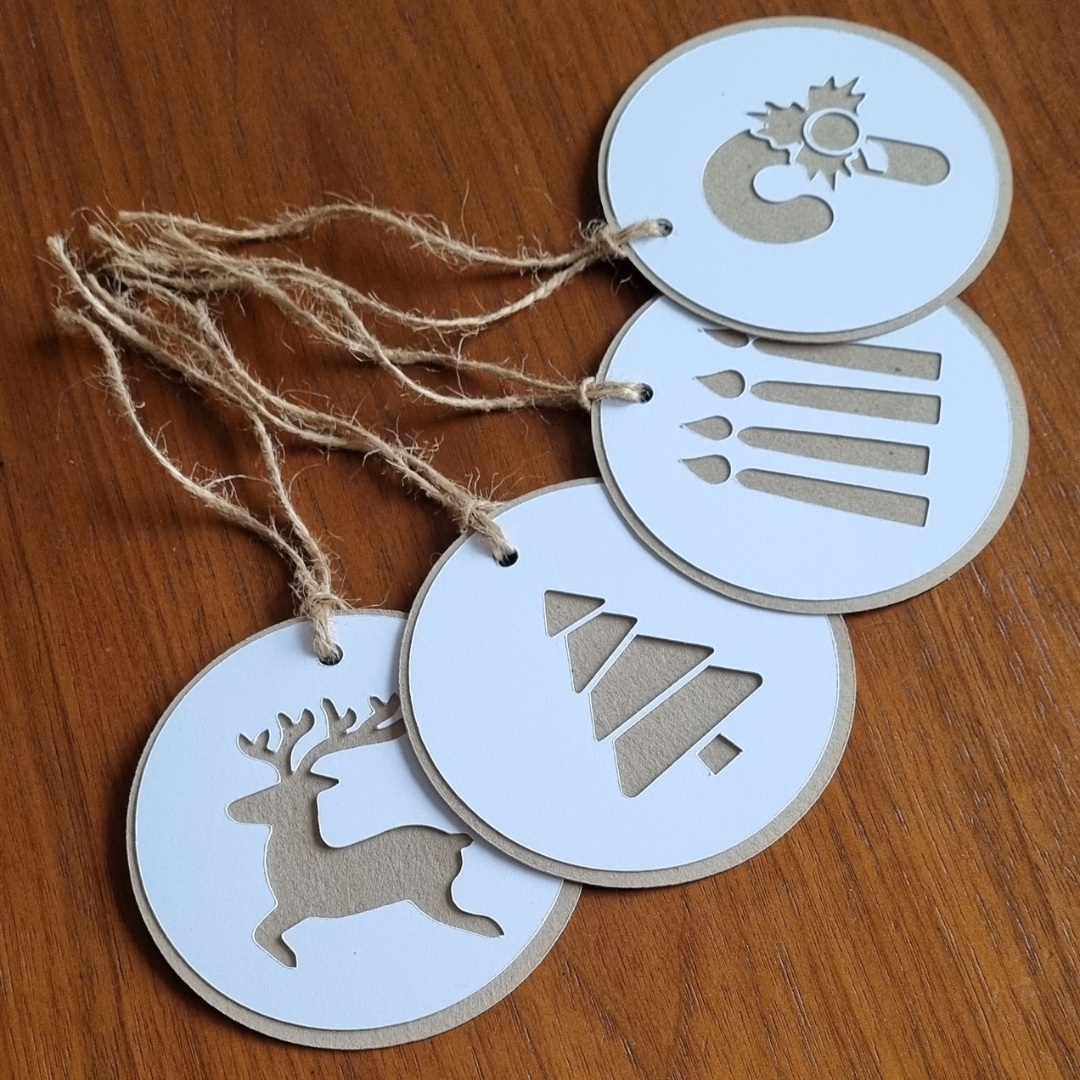 Pakkamerkimiðar - Jól