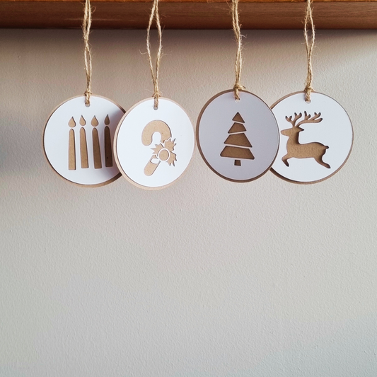 Pakkamerkimiðar - Jól